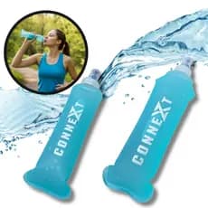 Garrafa de água Corrida Bike Silicone Mole Dobrável 250ml ou 500ml