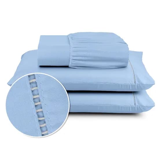 Jogo de Cama Lencol Berço Solteiro Casal Queen King  02 e 03 Peças Micropercal 400 Fios