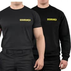 KIT Moletom Gola Alta + Camisa Uniforme Segurança Masculino E Feminino