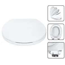 Assento Tampa de Vaso Privada Oval Universal Fechamento Suave Soft Close Compatível Deca