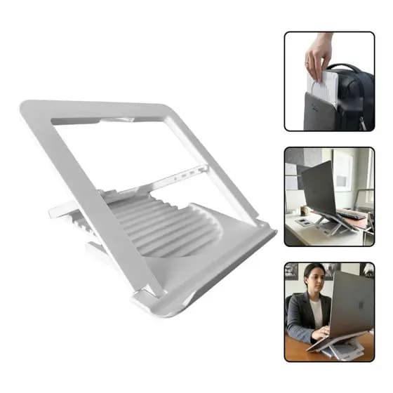 Base Suporte Pc Notebook Slim Portátil Articulado Regulavel
