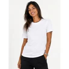 T Shirt Feminina algodão Lisa Premium 100% algodão tradicional baby look Camiseta feminina estilosa