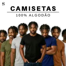 Camiseta100% algodão masculina preta ideal para o dia a dia e academia