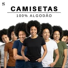 Camiseta Preta Lisa Feminina 100% Algodão Tradicional Academia dia a dia