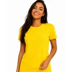 Camiseta Brasil Verde e Amarela 100% Algodão Lisa Copa do Mundo Seleção Brasileira