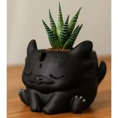 Mini Vaso Decorativo Dragão Banguela / Como treinar o seu dragão - Cachepot Para Suculentas e Cactos