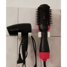 Suporte Para Secador e Escova De Cabelo De Parede