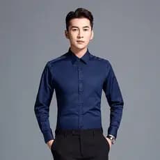 Camisa Social Masculina Manga longa Slim Fit