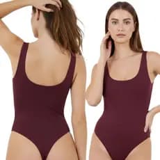 Body Regata Sem Bojo Forro Duplo Fio Dental Tecido Premium Maiô