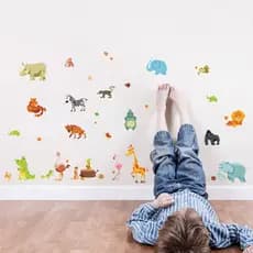 Adesivos decorativos para quarto de crianças acessórios para casa adesivos de parede