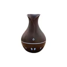 Mini Umidificador Aromatizador Vaso Ambientes Usb Tipo madeira Difusor de Ambiente