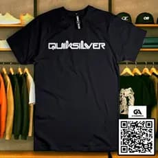 Camiseta Masculina Básica Quiksilver Line Skate Streetwear Camisa T-shirt Unisex Algodão Confortável