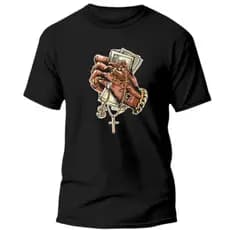 Camisa Algodão Masculina Estampada