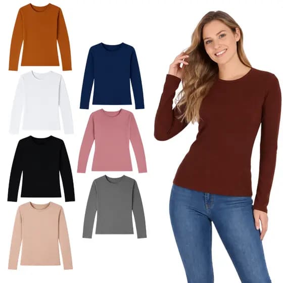 Blusa Feminina Térmica Peluciada Inverno Frio P ao GG