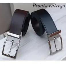 2 cinto masculino social dupla face ótimo preço