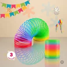 3 Mola Maluca Colorida Verão Carnaval Prendas Brinquedo Menina Menino Festa Aniversário