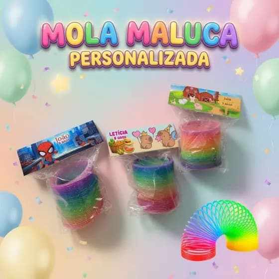 60 Mola Maluca Personalizada Lembrancinhas Prendas Presentes Escolha o Tema Desejado
