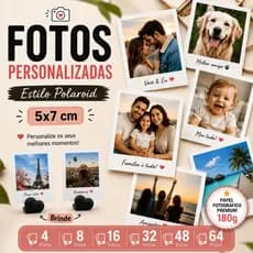 Kit Mini Fotos Personalizadas Full Presentes Envio Rápido