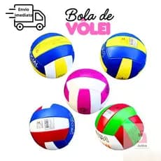 Bola de Vôlei Tamanho Oficial Para Quadra Praia Coloridas Para Menino e Menina