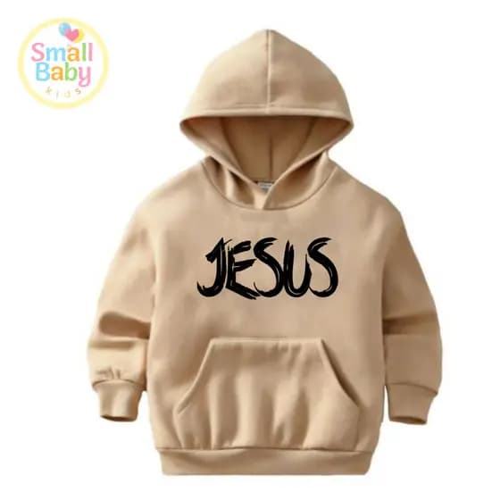 Blusa Moletom Infantil / Juvenil / Unissex Jesus