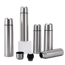 Garrafa Térmica 500ml - Garrafa Aço Inox - Garrafa Com Click 500ml- Garrafa isolamento duplo