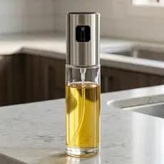 Spray Borrifador Vidro Cozinha Azeite Vinagre 2 em 1 Pulverizador Premium Culinário