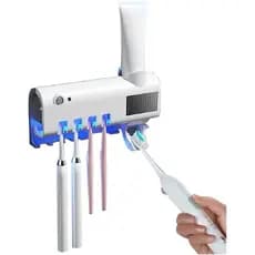 Dispenser Automático de Pasta de Dente com Esterilizador UV