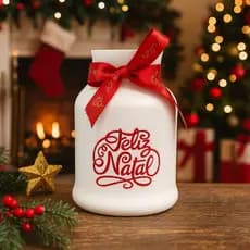 Leiteira Decorativa Porta Talher Cozinha Enfeite Natal
