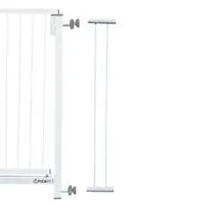 Extensor Prolongador Portão Portãozinho Pet Aria FICAPET cachorro porta batente seguro 74cm altura 10cm comp.