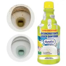 Limpa Desincrustante Louça Sanitária tira amarelado Privada Bidê remove mancha recupera brilho 500mL