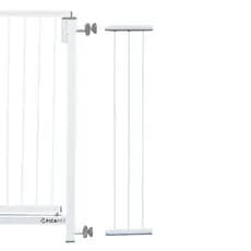 Extensor Prolongador Portão Segurança pet Aria FICAPET Bebê Criança proteção reforçado 74cm altura 15cm comp.