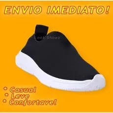 Tenis Meia Casual Feminino Leve e confortavel ideal para Caminhada Academia!