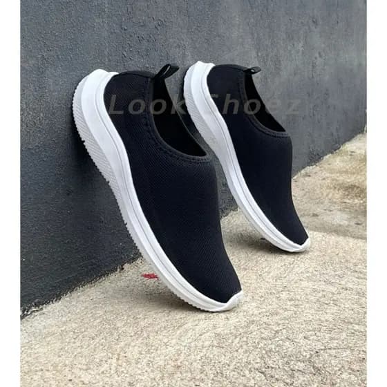 tenis sapato de academia feminino casual calce facil feminino leve confortavel