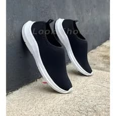 tenis sapato de academia feminino casual calce facil feminino leve confortavel