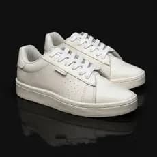 Sapato casual Masculino Branco ideal confortavel homem Dia dos Pais!