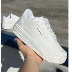 Tenis casual sapato feminino academia casual skate ar livre sola reta dia a dia