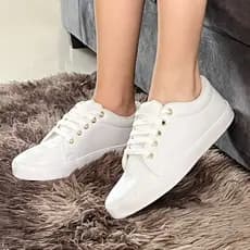 Tenis feminino casual branco