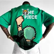 Camiseta Basica Anime One Piece Luffy Zoro Sanji Chopper Promocao Emvio Rapido