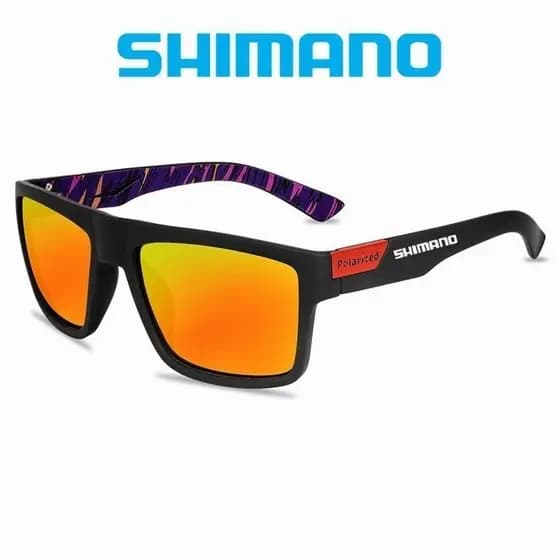 Óculos de Sol Polarizados SHIMANO para Homens, Óculos de Condução, Ciclismo, Camping e Pesca, Proteção UV400