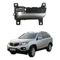 Maçaneta Interna Dianteira Esquerda Kia Sorento 2010 A 2013 Preto Dianteira