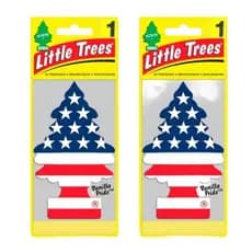 2 Little Trees Aromatizador De Carro Vanilla Eua 24hrs