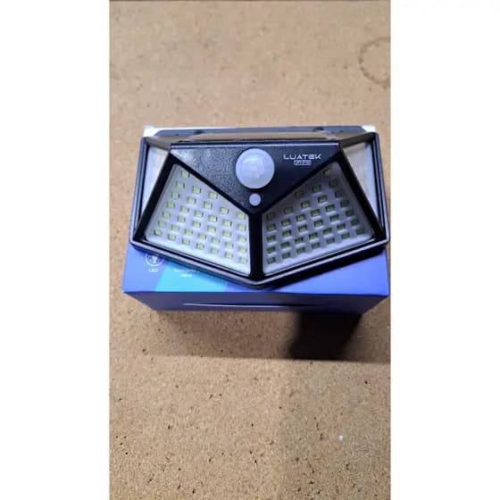Arandela Luminária Led Solar Sensor De Movimento LUATEK