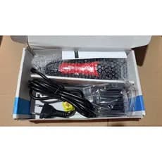 Máquina De Cortar Cabelo Barbeador Aparador Profissional Acabamento Barba 9 Peças Elétrico 110V