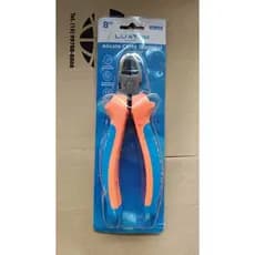Alicate de Corte Diagonal 8 Polegadas Cabo Emborrachado Ergonômico Profissional Multiuso