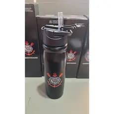 Garrafa Corinthians Alumínio 650 ML
