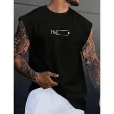 Camiseta Regata Masculina Oversized Bateria Regatão Larga Casual 100% Algodão Premium