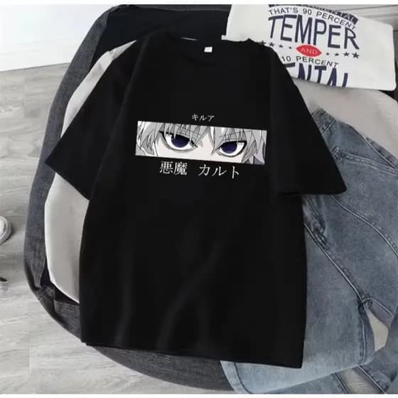 Camiseta Animes Edição Especial Premium Preta Blusa 100% Algodão