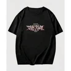 Camiseta Masculina Estampa Dark Power Rock Street Style Estilo Urbano