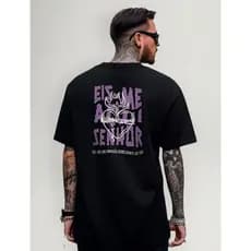 Camiseta Básica Estampada Jesus Streetwear Masculina Algodão Premium