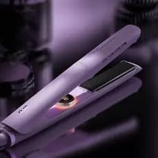 Lena Prancha Chapinha Profissional Titanium Care Íons+ 2 em 1 Liso & Cacheado Aquecimento Rápido 30s, Bivolt Global